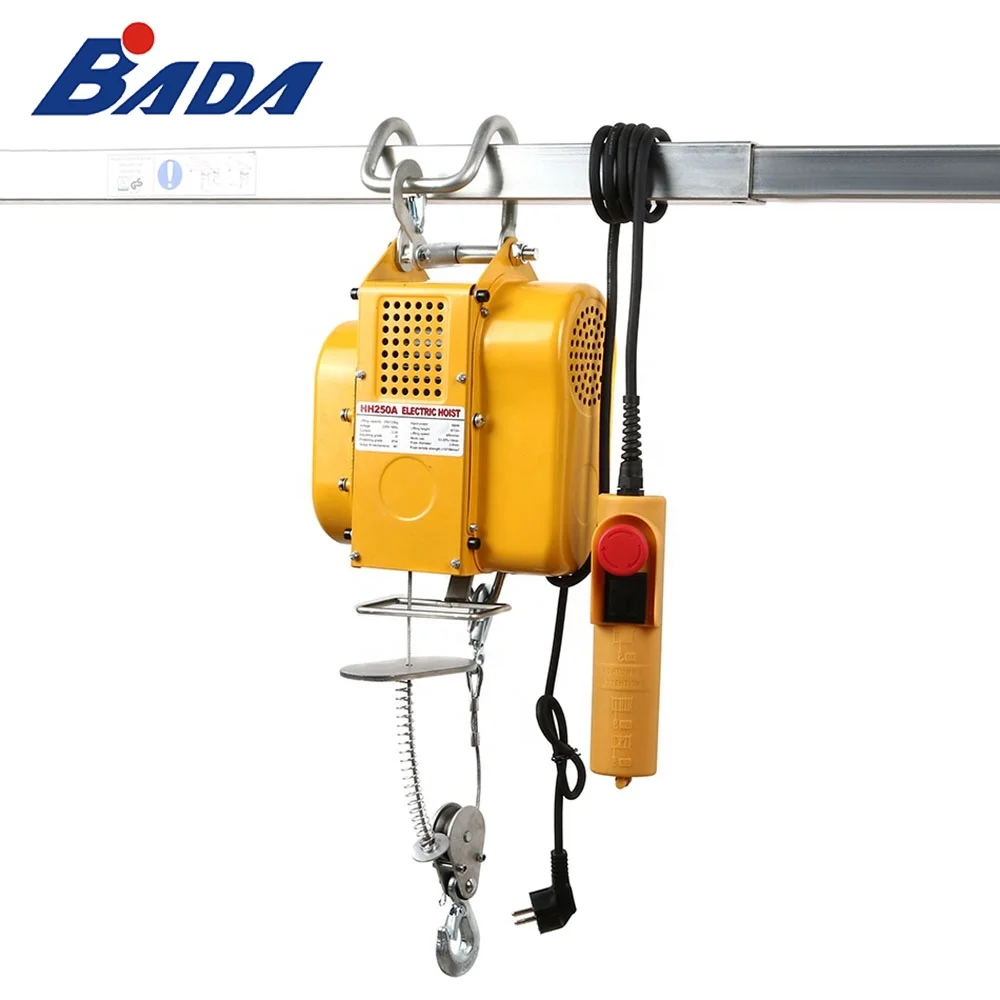 Factory Wholesale Wire Rope and Electric Dolly Suspended Electric Chain Hoist