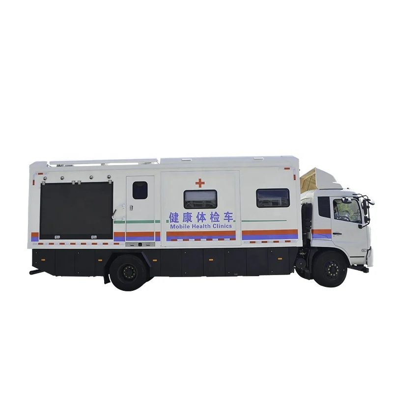 Weihai guangtai mobile clinic vehicle medical truck health examination truck
