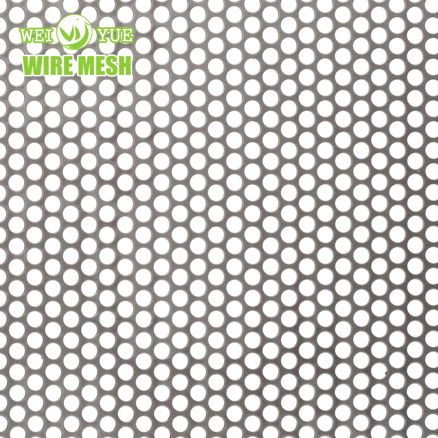 ISO Certification 304 and 316 Stainless Steel Round/Hexagonal Hole Perforated Building Metal Sheet