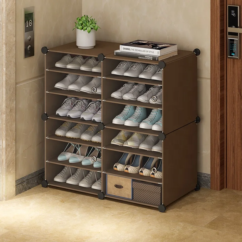 New trends plastic shoe rack oranizers hot selling zapateras de plastico adjustable shoe display racks