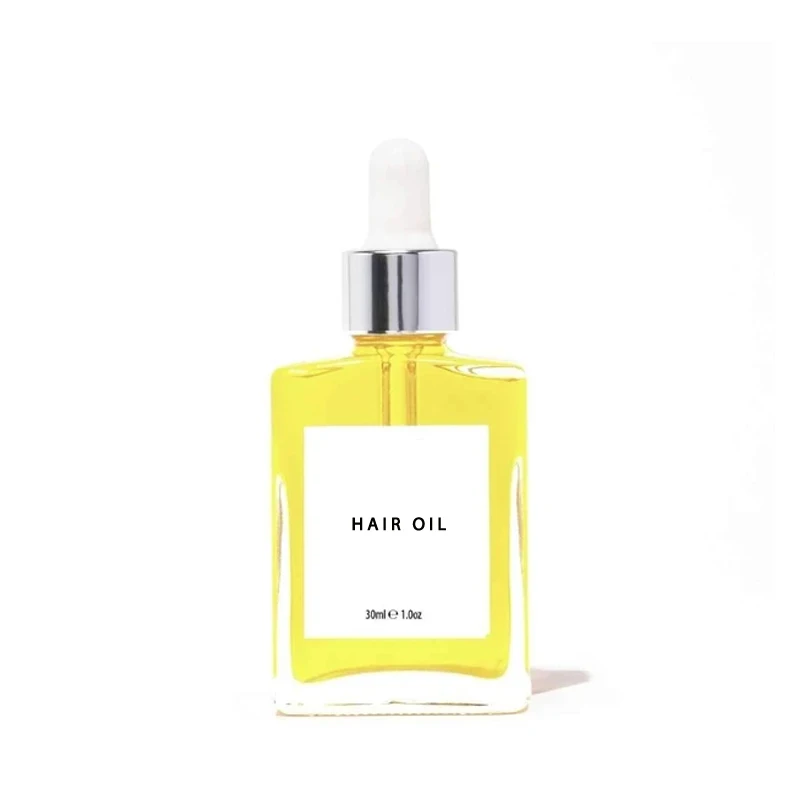 Private brand natural organic custom hair care liquid hair oil