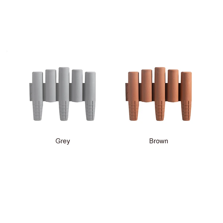 flexible lawn edging plastic small decorative flower lawn fence garden edging mini fencing