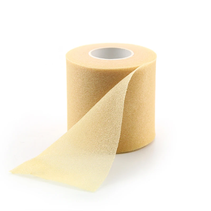 7cm*27m Pre-Wrap Sports Tape Foam Under wrap bandage No glue sports Tape skin film