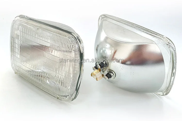 factory directly sale 7 inch square 6052 sealed beam for headlight tungsten filament type