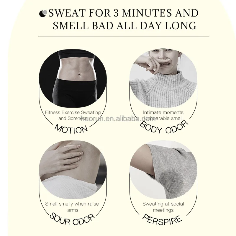 Wholesale of antiperspirant rolling ball deodorant 50ml light sweat underarm refreshing rolling ball