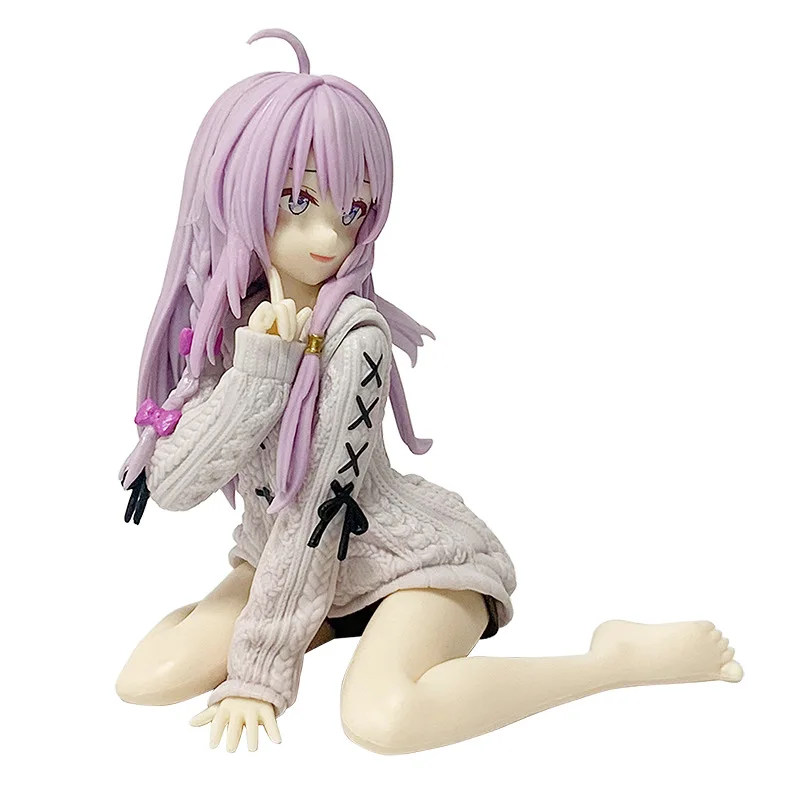 Cute Sitting Figure Ornaments Wandering Witch The Journey Of Elaina Anime Action Figures