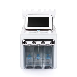 Hydrogen Oxygen Facial Machine for Beauty SPA 7 in 1 Multifunctional Vacuum Face Cleansing Machine