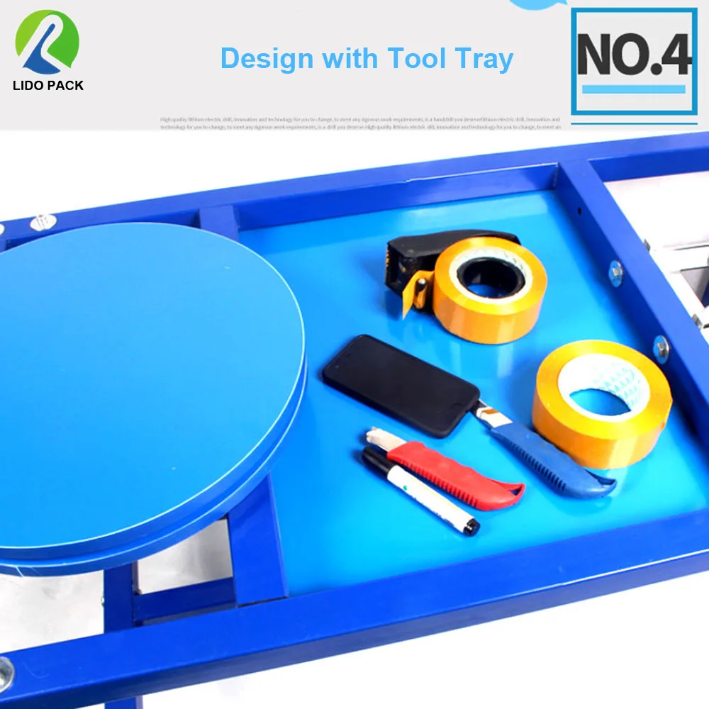 high efficiency Stretch film Wrapping Machine Pallet Wrapping Wrapper Manual Stretch Wrap Machine