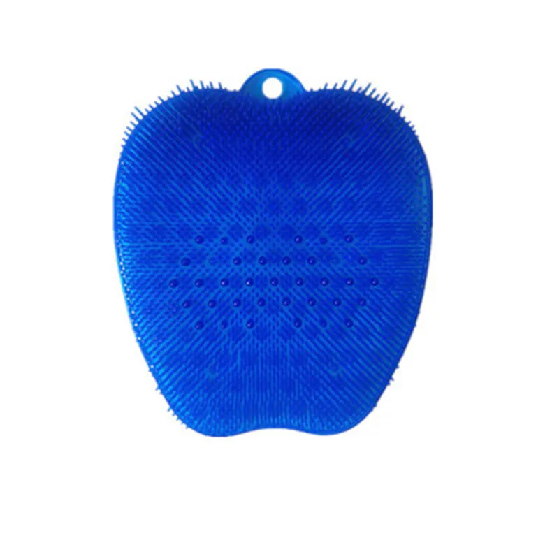 Bath Foot Massager Cushion Brush Apple-shaped Foot Massage Mat Apple Foot Massage Pad Brush