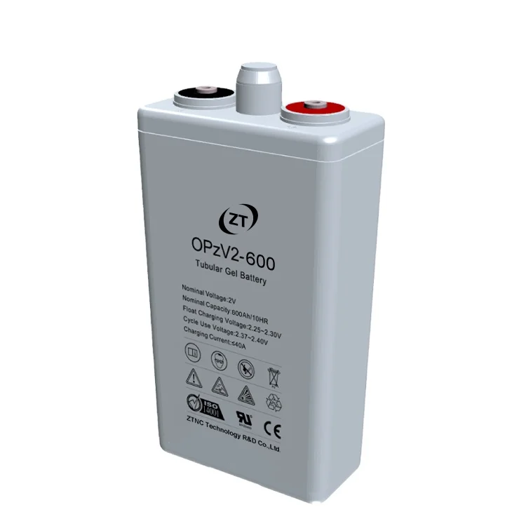 VRLA Tubular GEL OPZV 2V  600AH 800 AH 1000ah 1200AH Deep Cycle Battery  Solar Batteries