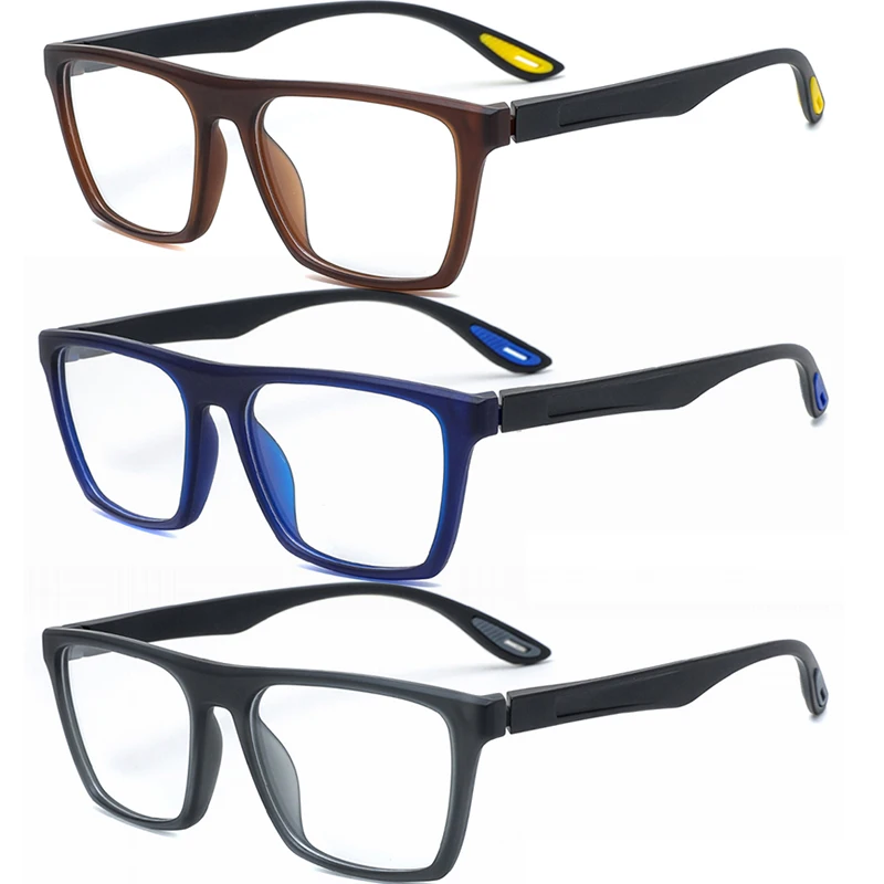 2023 новейшие квадратные мужские Оптические очки