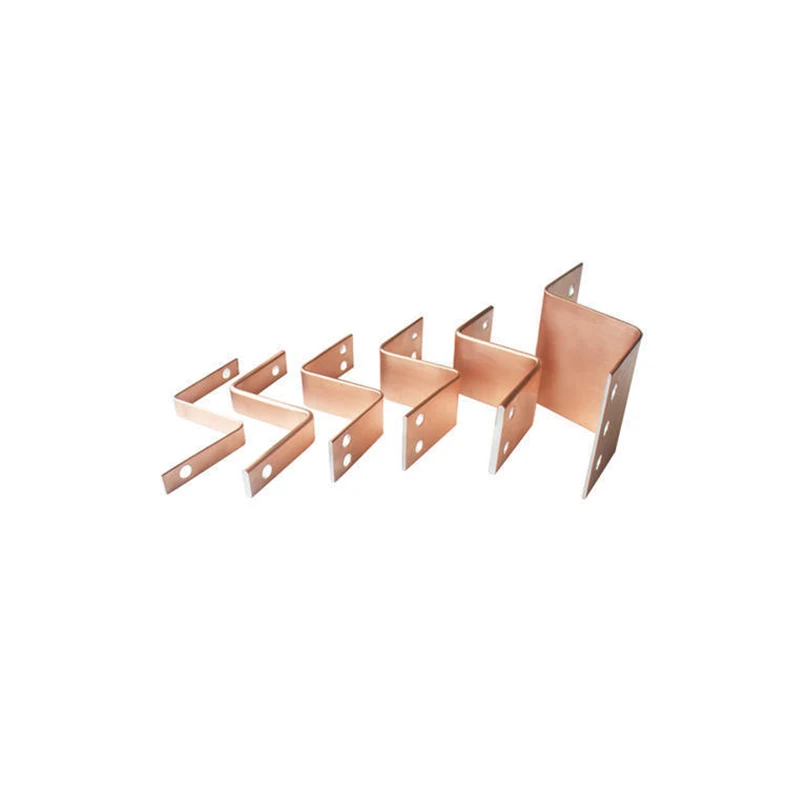 OEM/ODM High Performance Custom Size Earth Grounding Busbar System Solid Copper Electrical Bus Bar