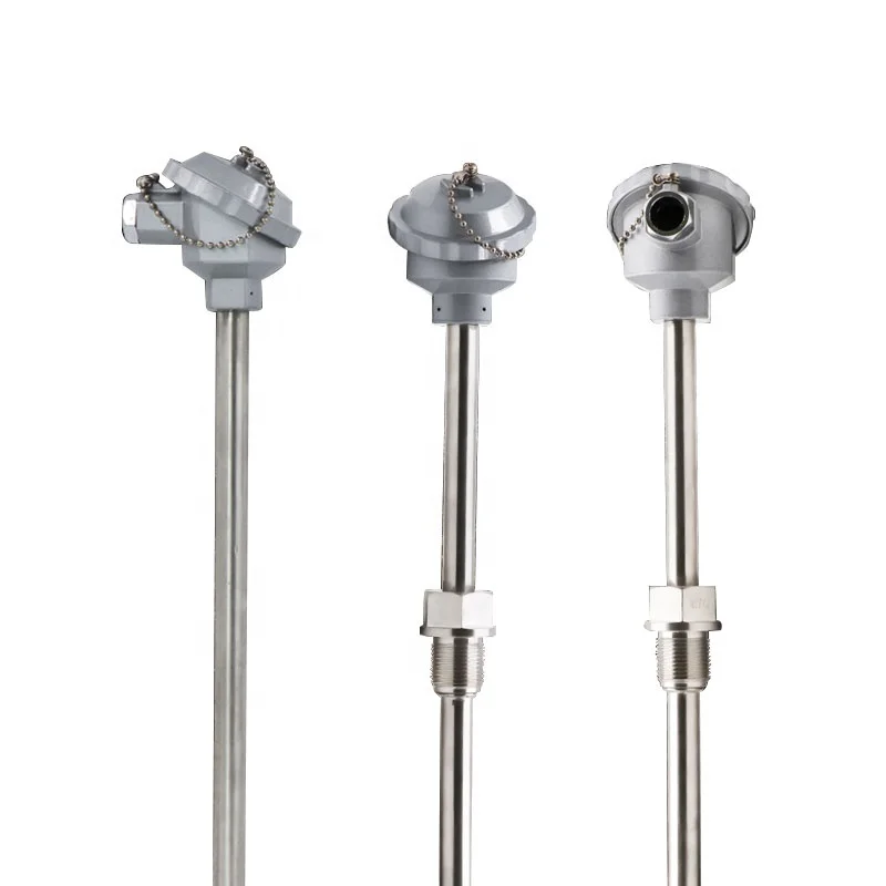 WRN-130 Armored Stainless Steel K Type Furnace Thermocouple  wrn130 thermocouple sensor type k  High Temperature Temperature Pro