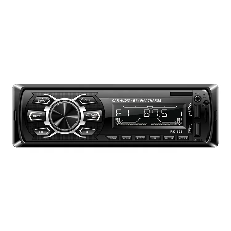 1DIN в приборной панели автомобиля цифровой BT аудио стерео 12V USB / SD AUX-IN автомобиль радио Mp3