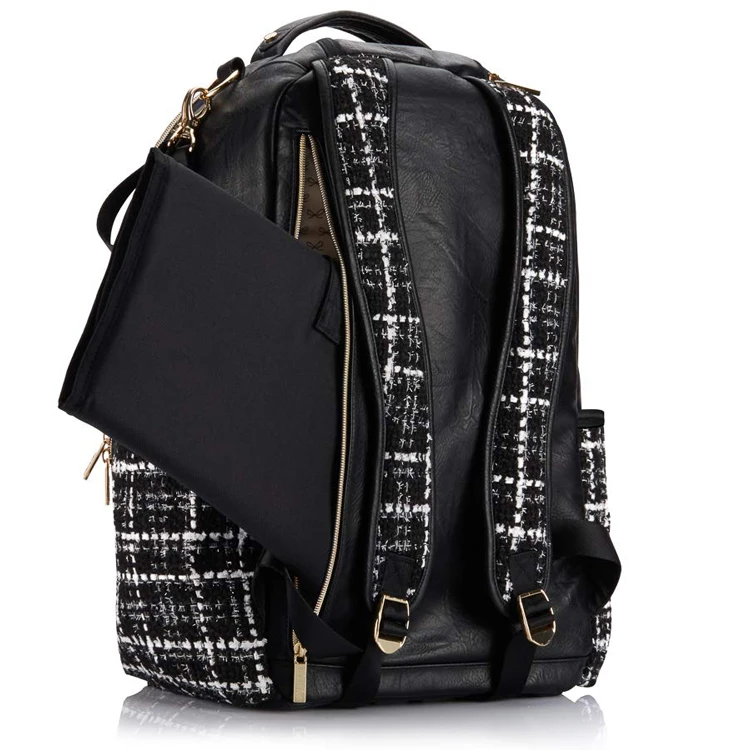 2020 fashion muti backpack diaper bag quilted fabric diaper bag baby bags set mummy travel brand