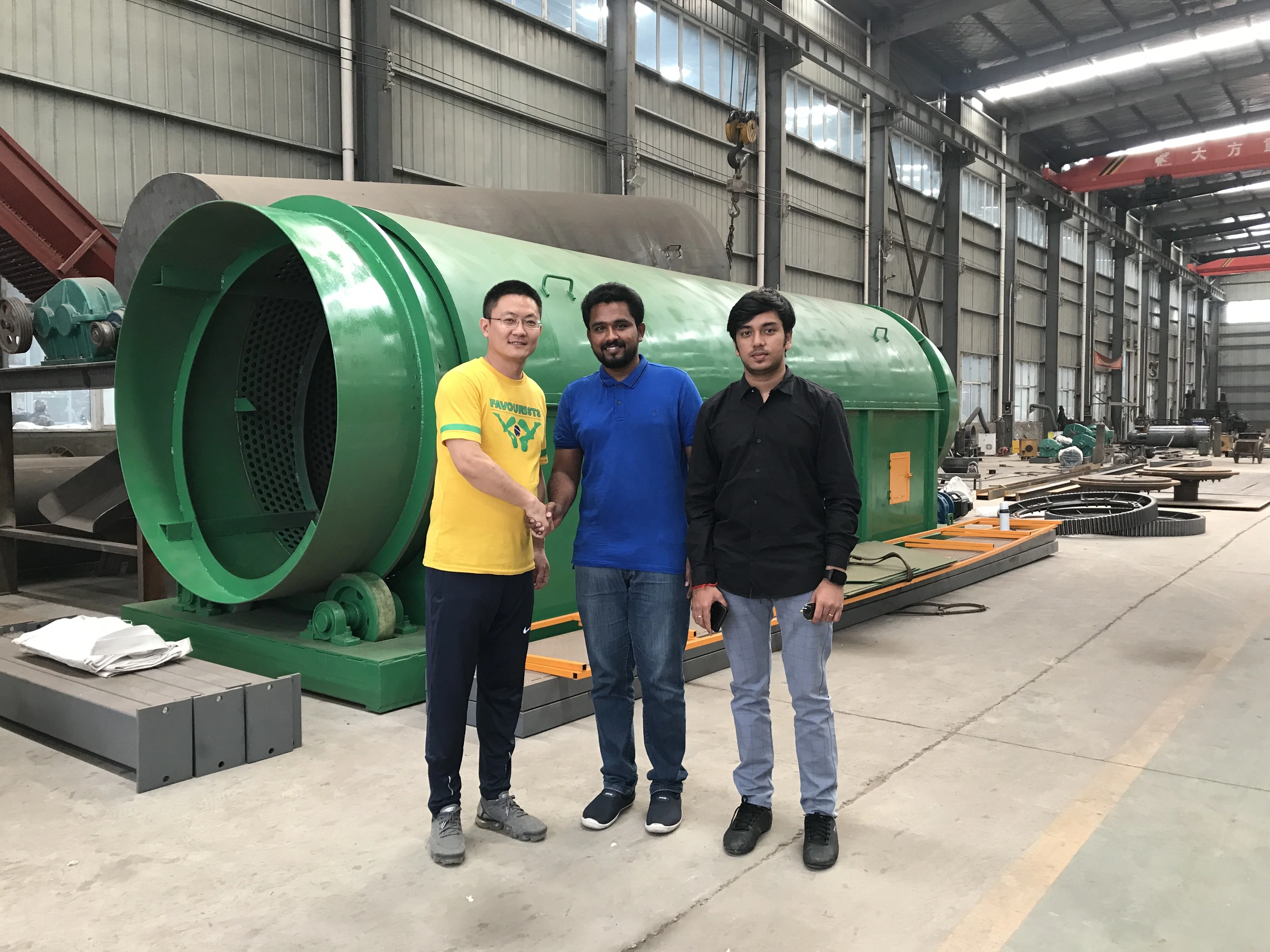 Municpal solid waste sorting plant to RDF (refuse derived fuel) Manufacturing plant