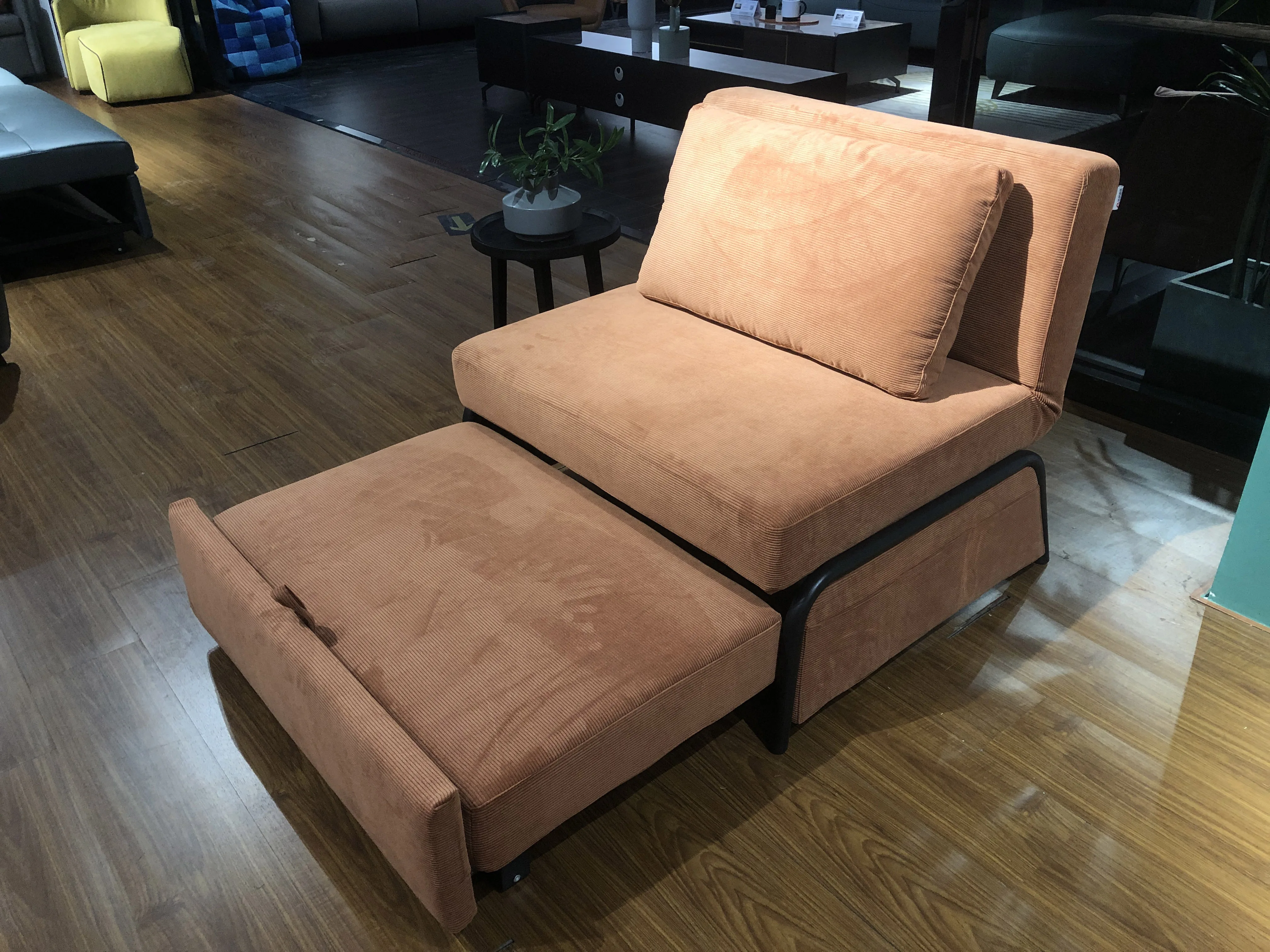 New Products Multifunction  Armless One Seat Sofa Bed Foldable Couch for one person Sofa cum Bed