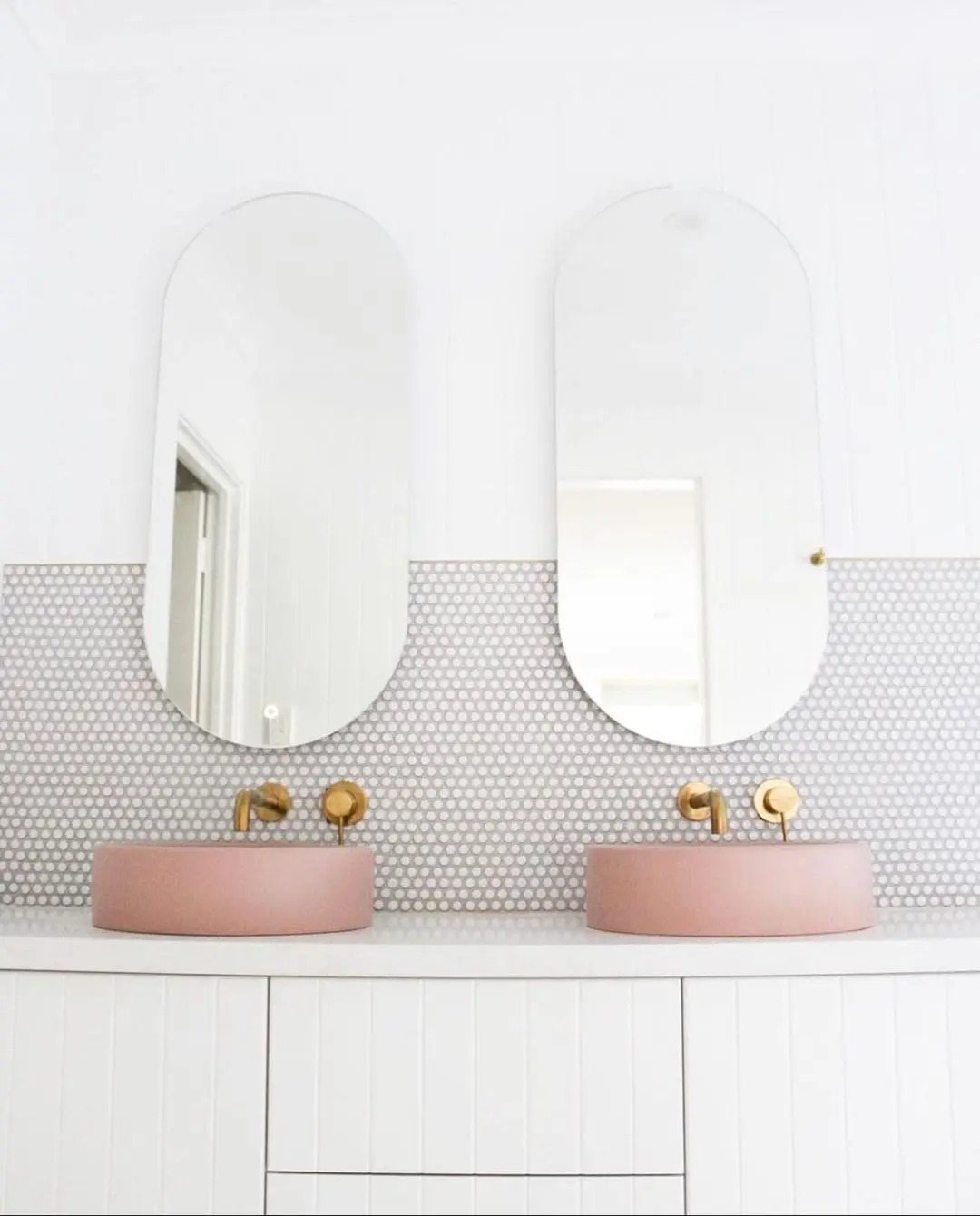 A Variety Of Colors High Quality Round Wash Basin Bathroom Cement Sink