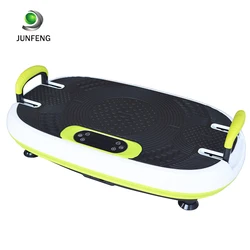 Fitness plate for crazy massage electric exercise machine