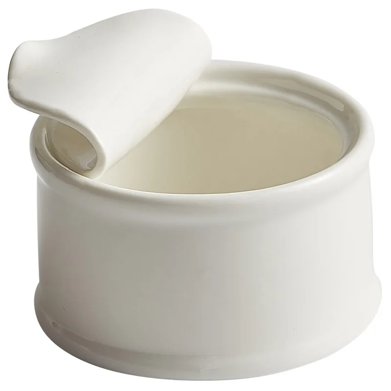 Creative Pop Can Shaped Ceramic Sweet Dessert Soup Bowl Pudding Sauce Egg Stew Baked Bowls Restaurant Dinnerware Set Microwave