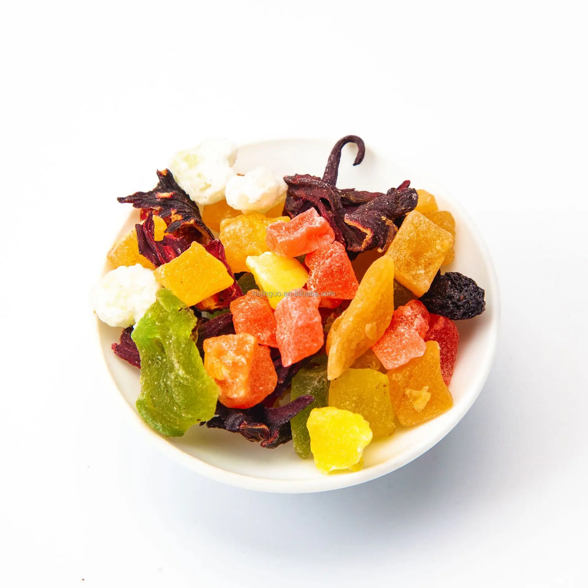 Китайский хит продаж, оптовая продажа, сушеный вкус, 18 ароматов, фруктовая закуска, Детокс, смешивающий чай, чай для красоты, похудения, клубника, OEM