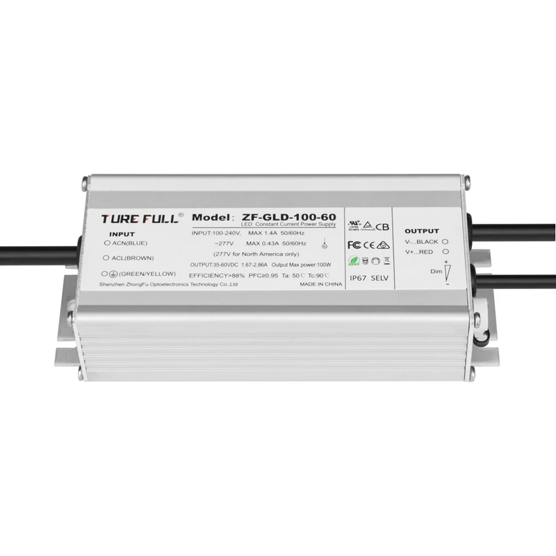 IP67 Waterproof 12V-600W LED Driver Power Supply Featuring 2A-400A & 20W-600W Outputs with IP67 Certification