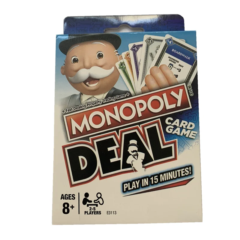 Большое количество mo nopoly оптовая продажа печатные карты для