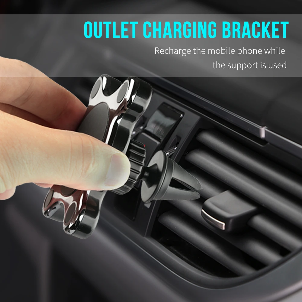 Magnetic car wireless charger compatible with all major systems car wireless phone charger