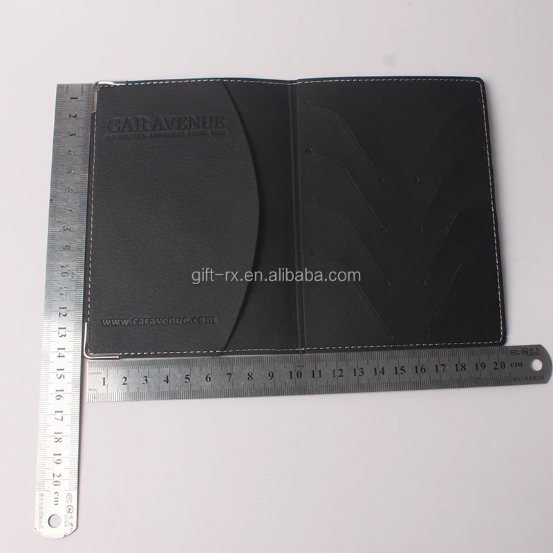 Custom Printing Plastic Colorful Passport Cover PU Passport And Vaccine Card Holder