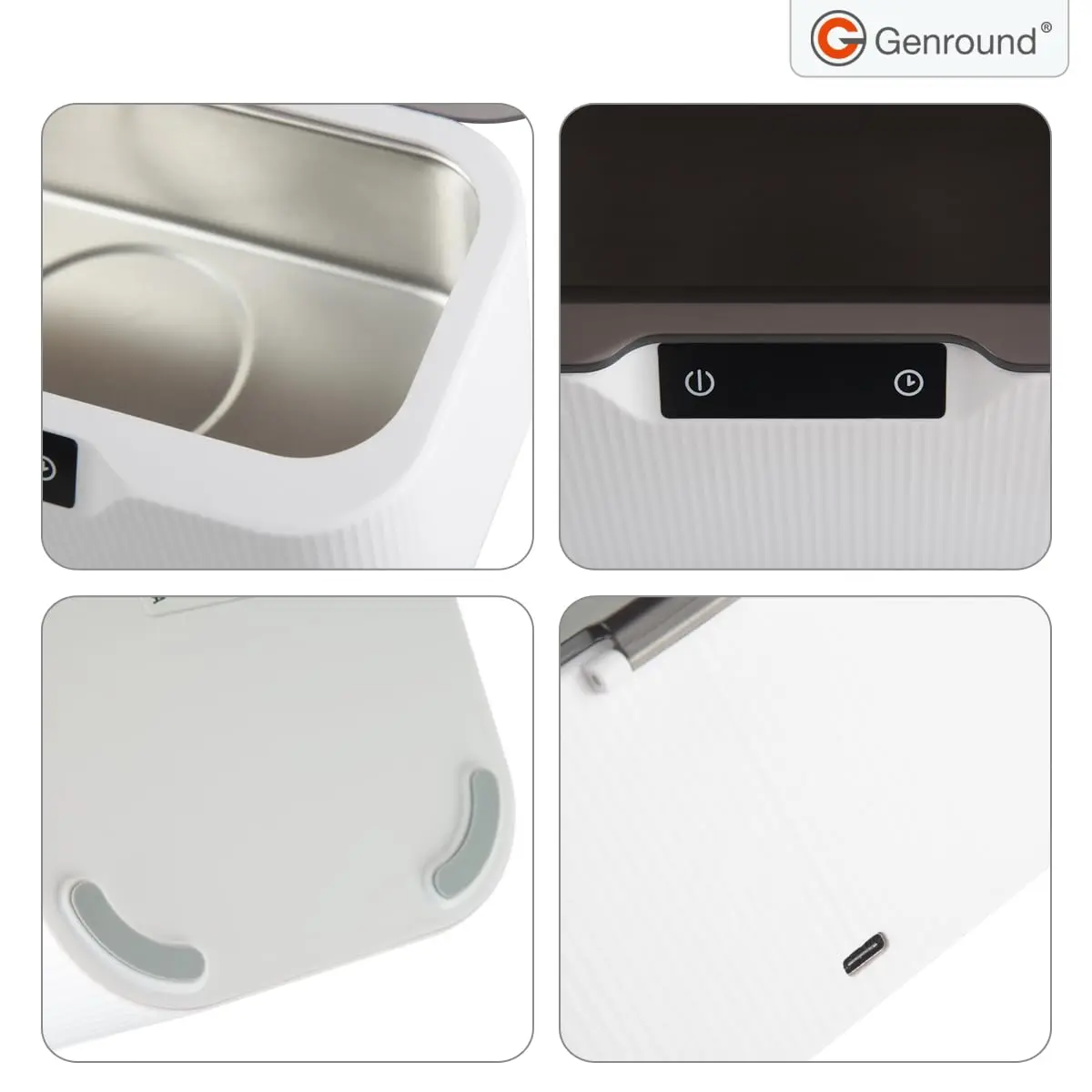 household ultrasonic teeth jewelry cleaners mini ultrasonic cleaner machine