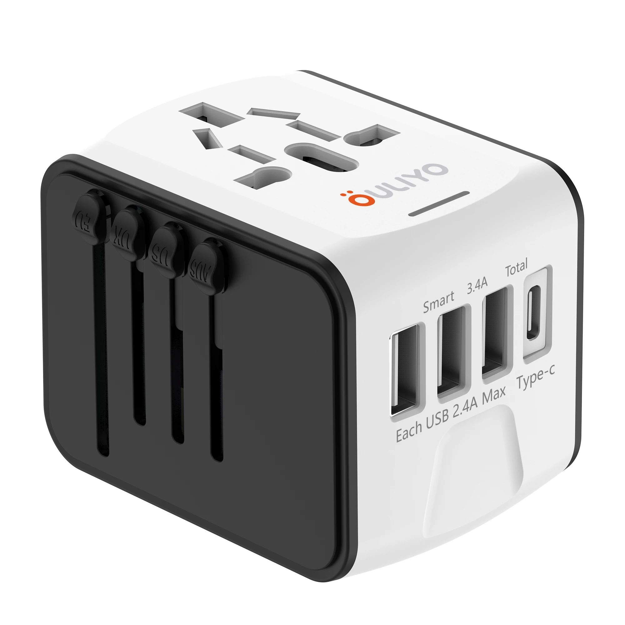 China factory new hot best selling products AUS US UK EU plug worldwide international CE universal travel adaptor with usb