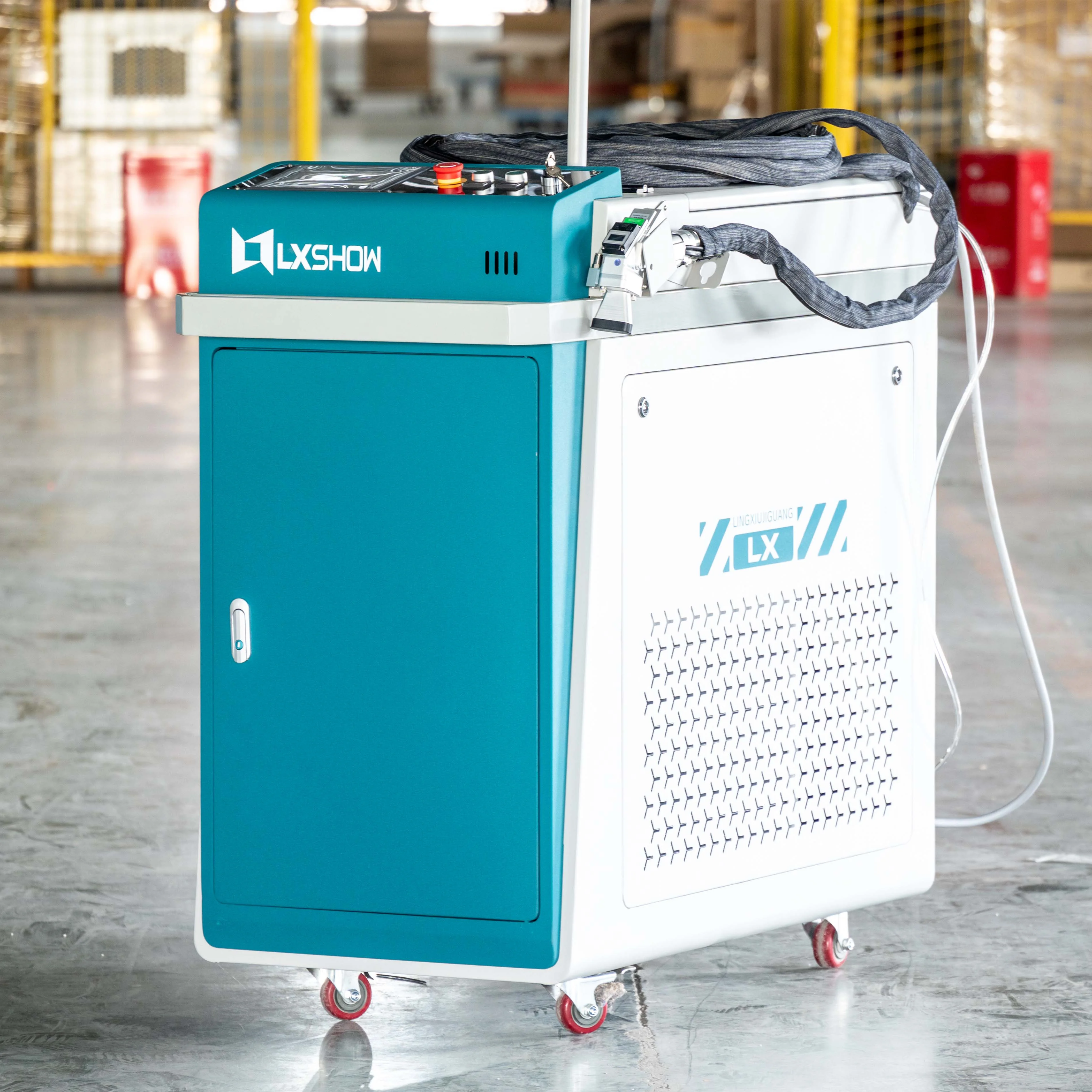 High quality mini laser rust removal machine 2000w 1000W metal laser paint removal