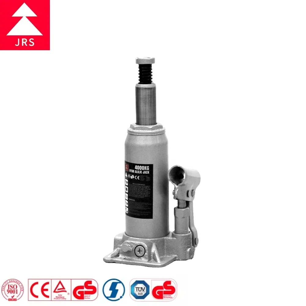 2022 New Arrival 4 Ton Hydr Alilic Vertical Hydraulic Jack Silver Quick Lasting Crane Machine Stand Bottle Hilift Jack Vehicle