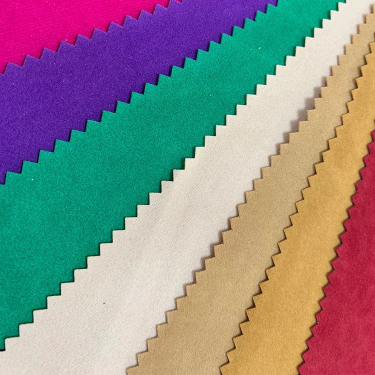 Superfine Dope Dyed Nylon Fiber Infant Textiles Home Furnishing Fashion Drapery Fabrics China Factory Italy Velvet Fabric