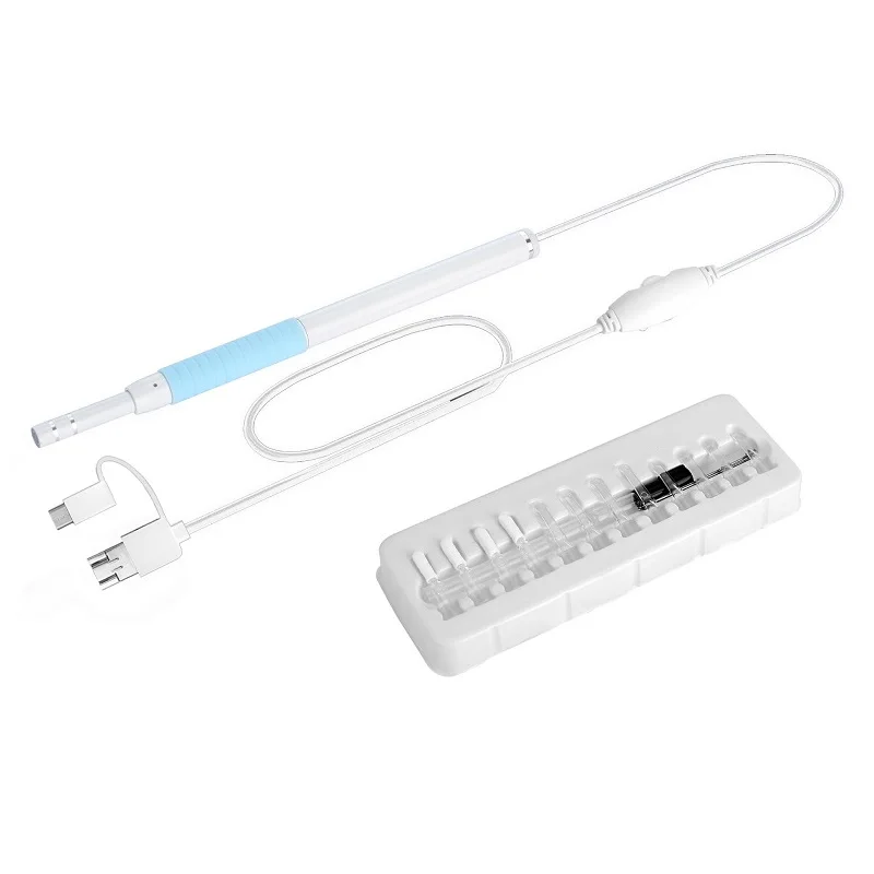 professional hd electric digital video earwax cleaner 3 in 1 q-grips ear wax remover