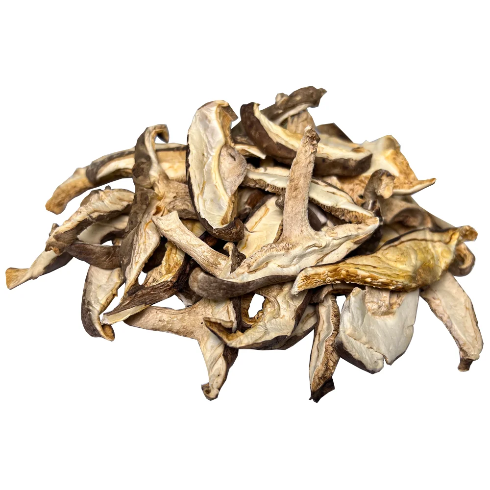 Органические дегидратированные грибы нарезанные ломтики Грибов шиитаке высококачественные сушеные полоски