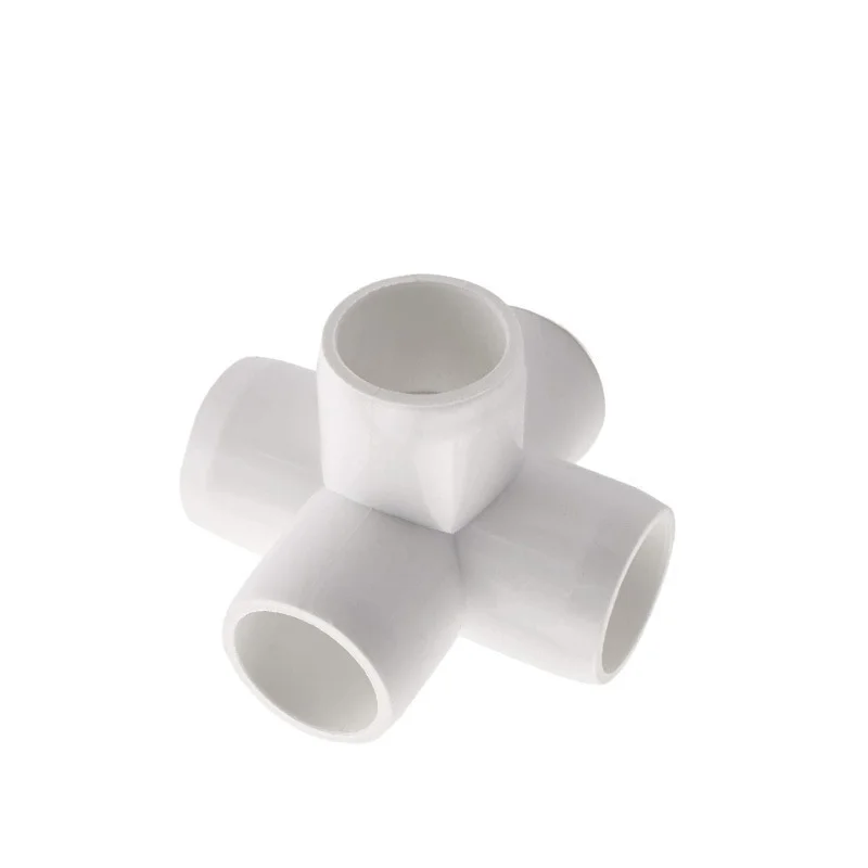 SCH40 PVC pipe fittings 5 Way 1/2 3/4 1 inch pp compression fittings pvc fitting mould