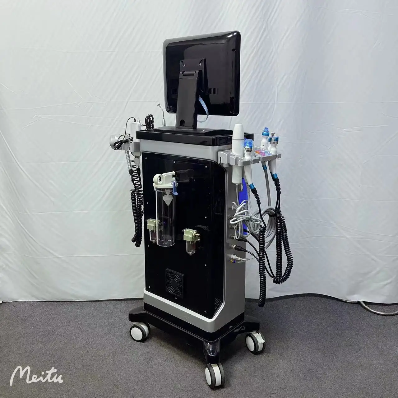 15 дюймов сенсорный экран для микродермабразии 12 в 1 Aqua лица/Hydra для ухода за кожей лица, машина для уборки многофункциональное косметологическое оборудование в Китае (стандарты CE,