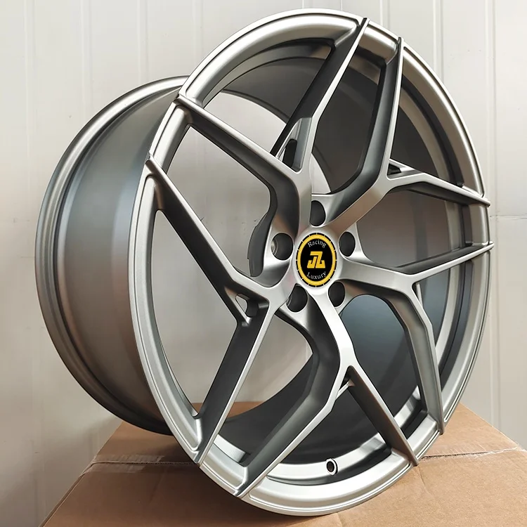 Gray Finish Car Wheels 22 inch Rims Wheels 5x114.3 Aluminium Alloy Car Wheels For C7 C8 R8 GTR bmw f30  M4