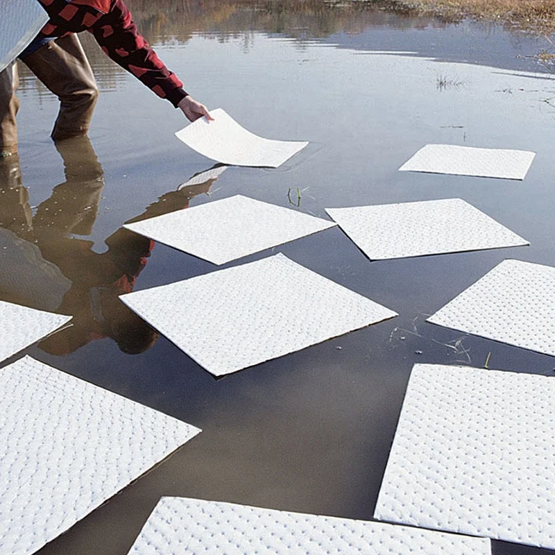 100% PP Industrial General Universal  Absorbent Pads