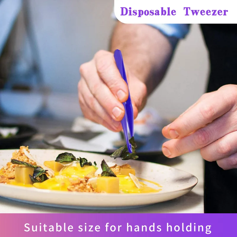 Lab Disposable Plastic Dressing Forceps/Medical Tweezers/Medical Forceps