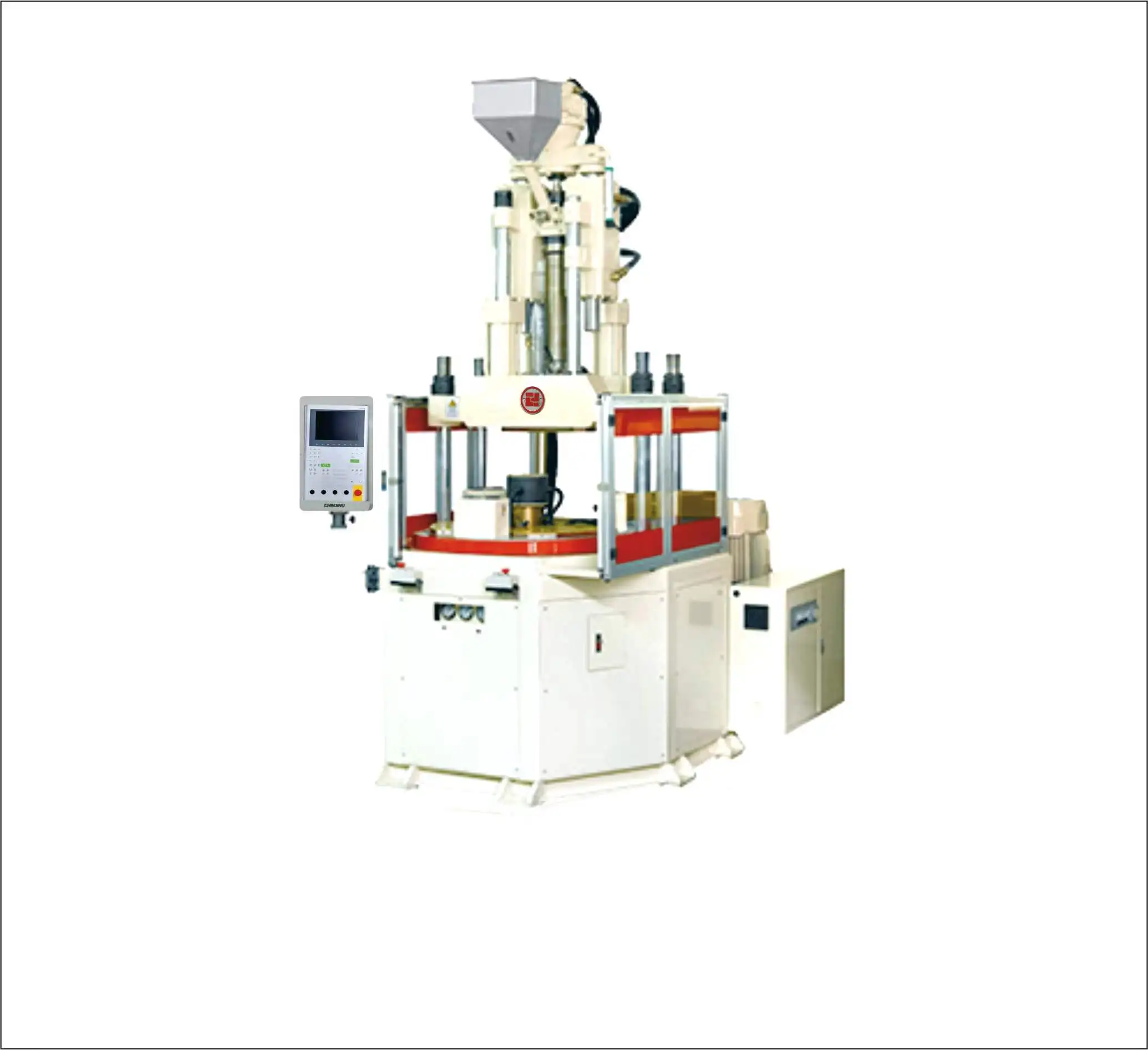 Large Scale Polyurethane Elastomer Pressurized Plastic Injection Molding Machine