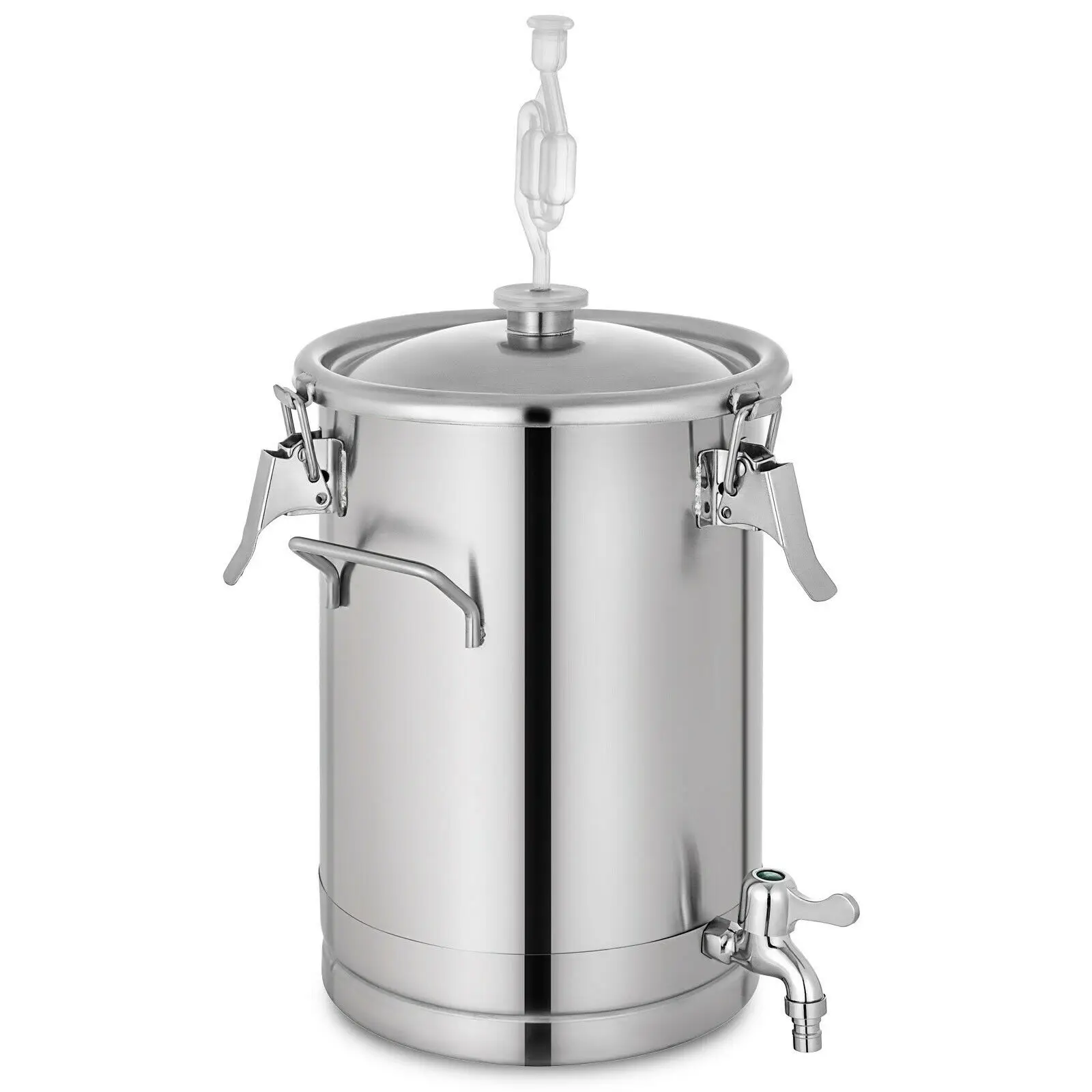 Brewing Stainless Bucket Fermentor 7.5Gallon Conical Bottom Fermenter