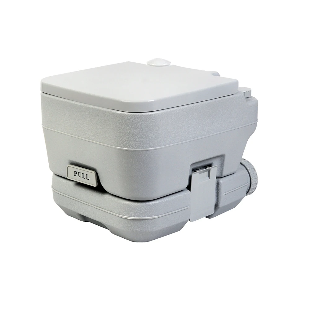 Factory Wholesale Portable Toilet High Density PE Plastic Outdoor Camp Adult Toilet Portable Mobile Toilet For Travel Outdoor