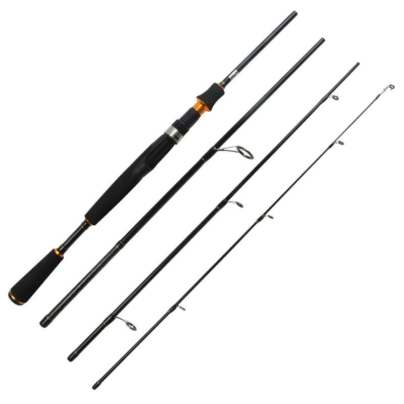 Devano Wholesale High Quality Carbon Fiber Lure Rod Fishing Freshwater Fishing Rod Travel Bait Casting Baitcasting Rod