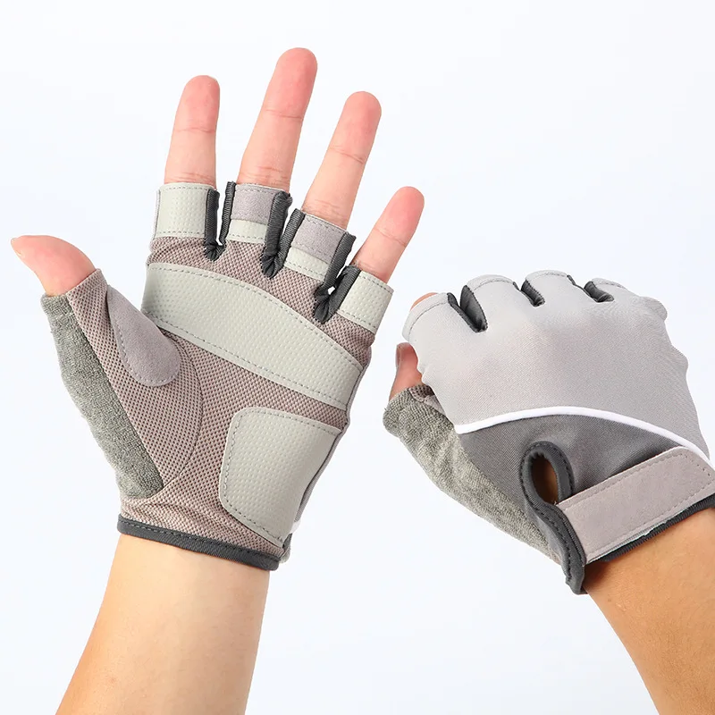 Running Weightlifting Protective Sports Mittens Anti slip Half Fingers Training hyflex protective