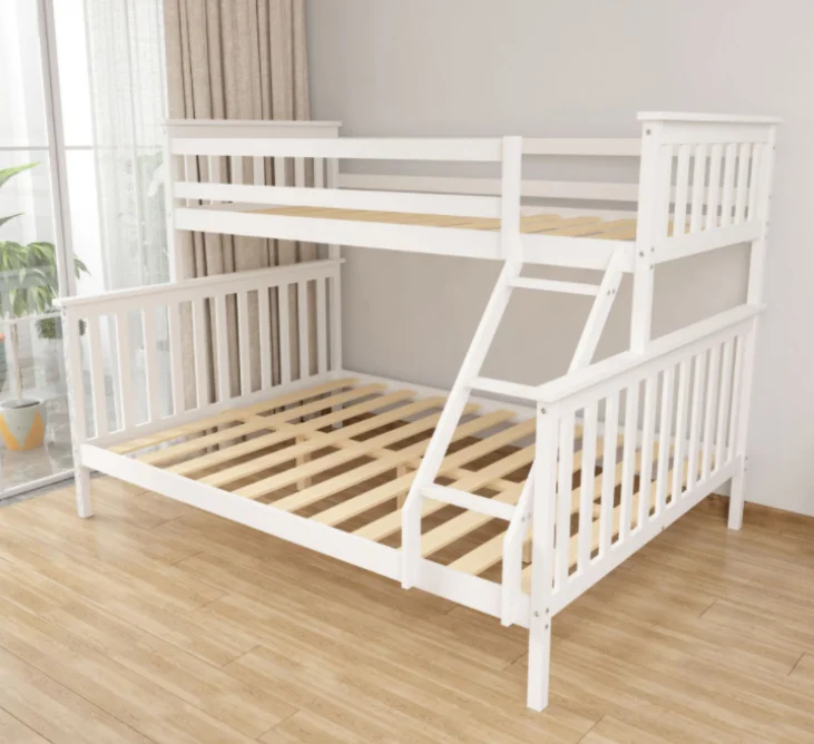 Children Bedroom Furniture Sets Twin Kids Bunk Bed with Stairs Double Bed