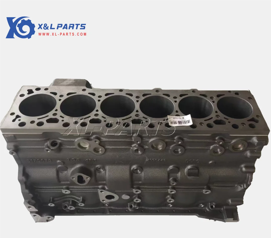 Блок цилиндров Xinlian Power For Cummins QSB6.7 5302096 4955412 для экскаватора Komatsu 6D107 6754-21-1310 4991099 PC200-8/PC220-8