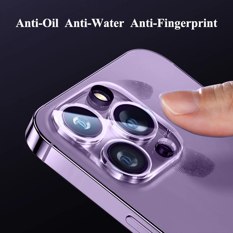 Защитное стекло для мобильного телефона iphone 14 pro max защита объектива камеры с шелкографией IP14 plus защитная