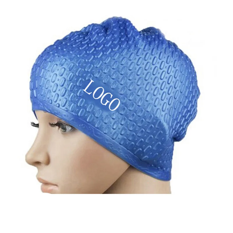 Swimming Hats Long Hair Women Swim Caps 100% Silicone High Quality Waterproof Swimming Cap